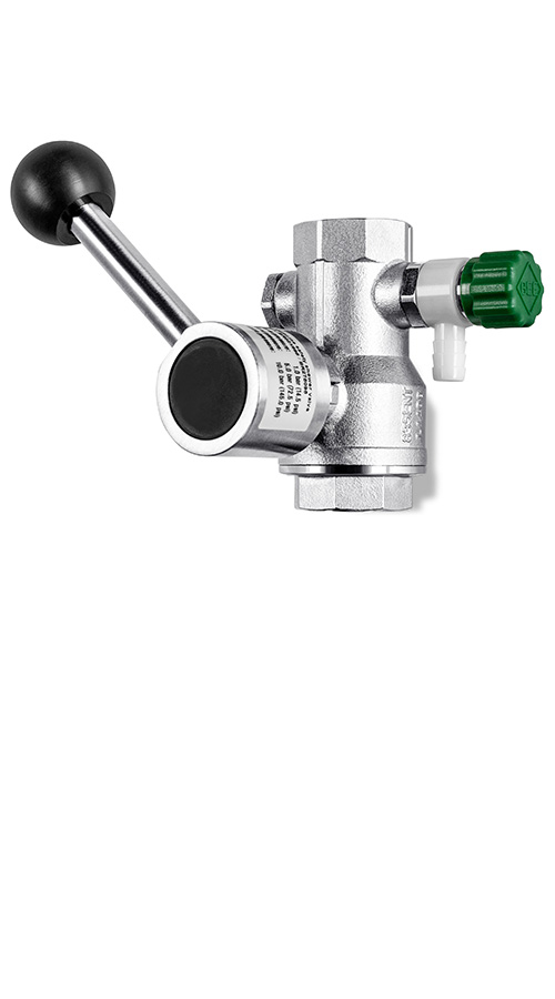 Safety shower valve