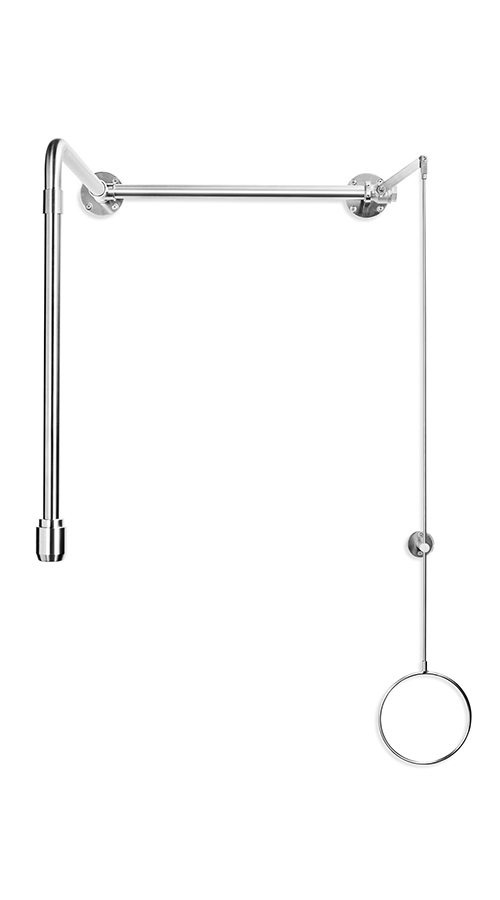 Variable body safety shower